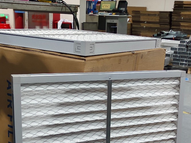 潔凈回風口初效折疊式過濾器：空氣凈化的“首道防線”